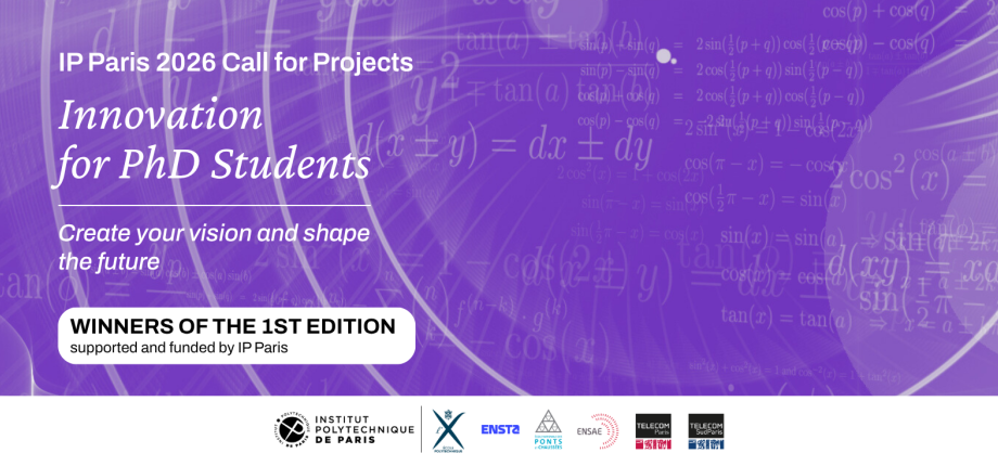 Winners of the 1st Edition of the IP Paris PhD Call for Projects